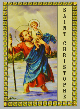 Carte de Prière à Saint Christophe (pic 1)