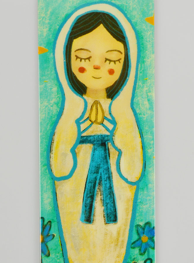 Signet de Prière Plastifié - Avé Maria (pic 3)
