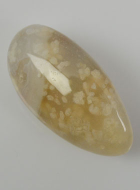 Pierre Naturelle Roulée d'Agate Fleur de Cerisier - 2 cm (pic 1)