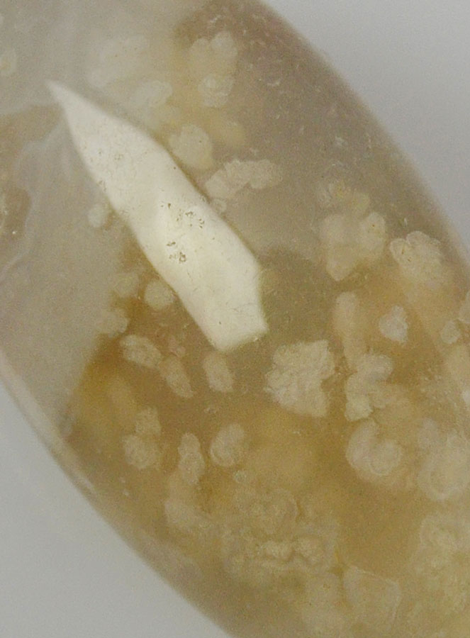 Pierre Naturelle Roulée d'Agate Fleur de Cerisier - 2 cm (pic 3)
