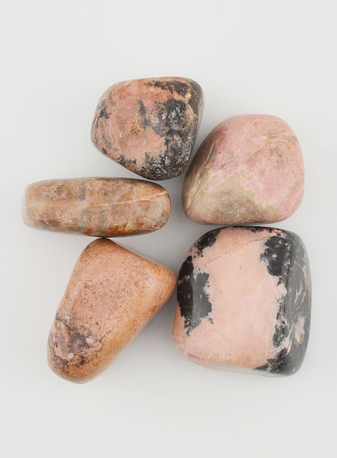 Pierre Naturelle Roulée Rhodonite - 2cm (pic 1)