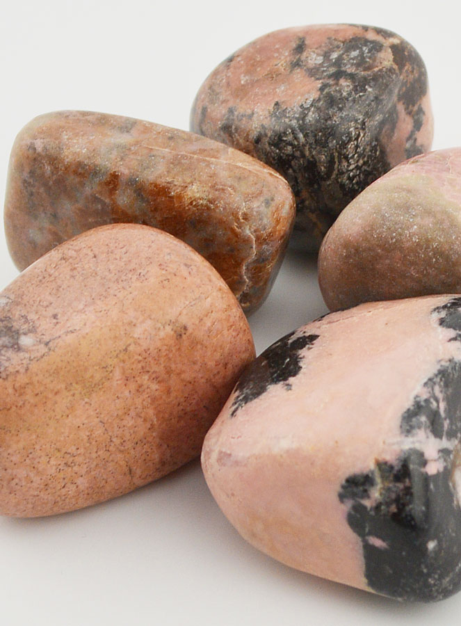 Pierre Naturelle Roulée Rhodonite - 2cm (pic 4)