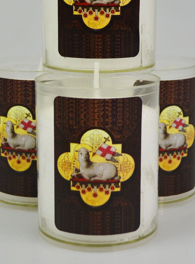 4 Bougies Veilleuse Agnus Dei (pic 3)
