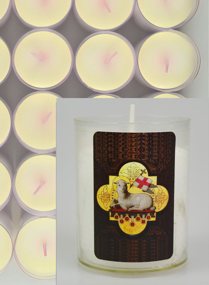 10 Bougies Veilleuse Agnus Dei (pic 3)
