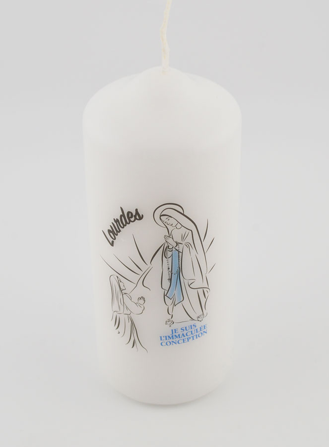 Le Cierge de Lourdes Authentique - Immaculée Conception (pic 2)
