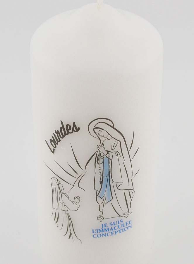 Le Cierge de Lourdes Authentique - Immaculée Conception (pic 4)