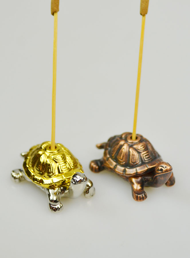 Porte Bâtonnets d'Encens - Duo de Tortues (pic 2)