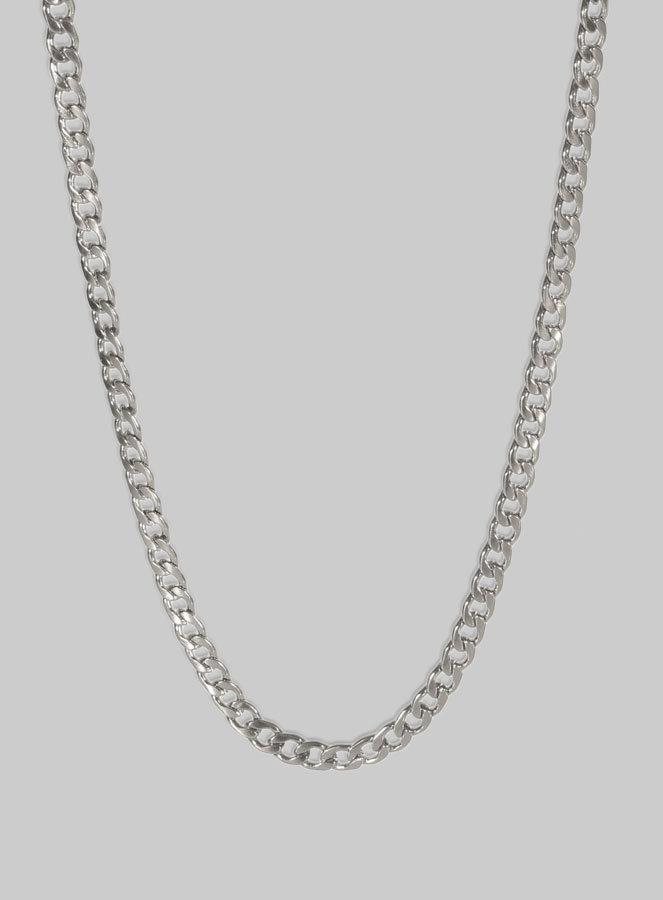 Chaine en Acier 50 cm - Maille Gourmette (pic 1)