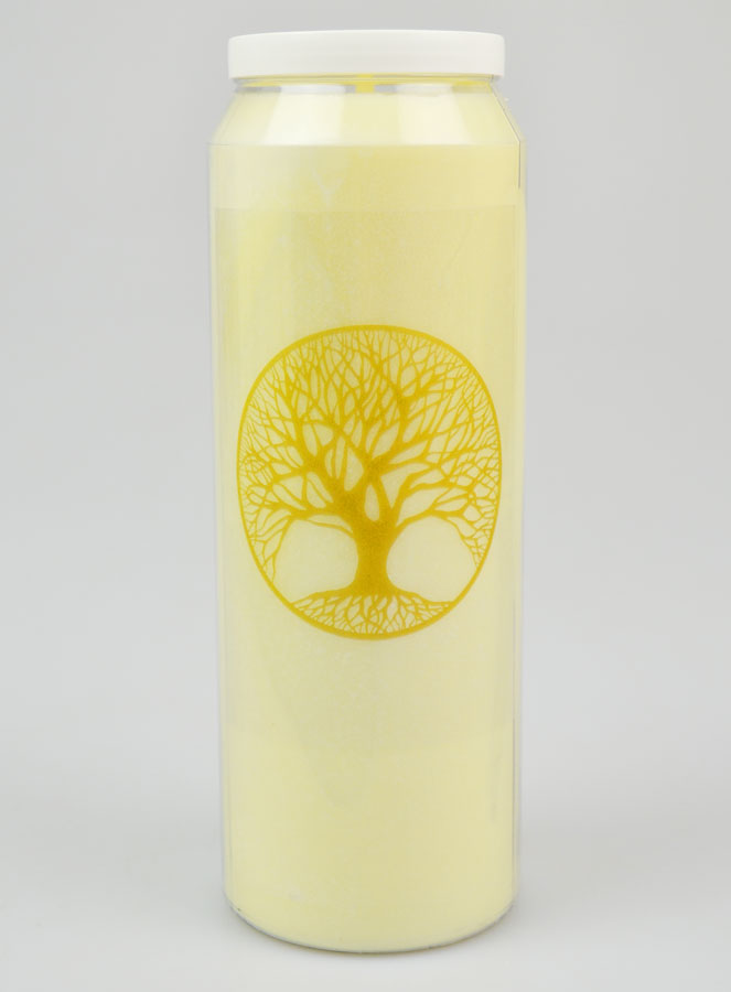 Bougie de Neuvaine Arbre de Vie - 17.5cm (pic 1)