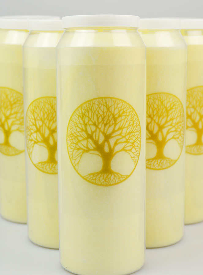 6 Bougies de Neuvaine Arbre de Vie - 17.5cm (pic 2)