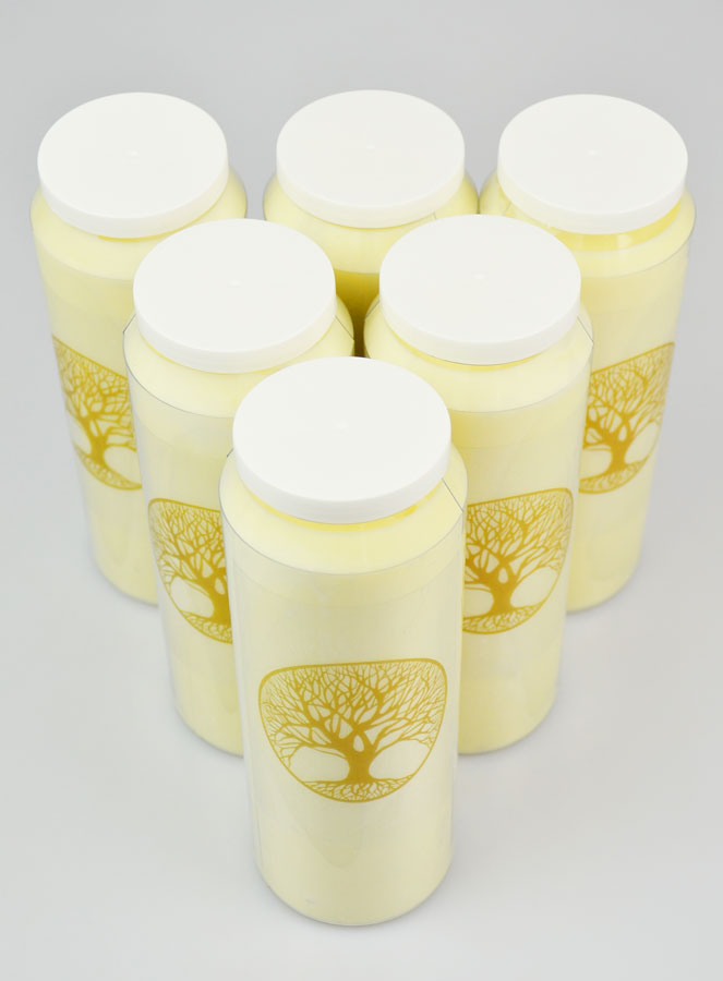 6 Bougies de Neuvaine Arbre de Vie - 17.5cm (pic 3)