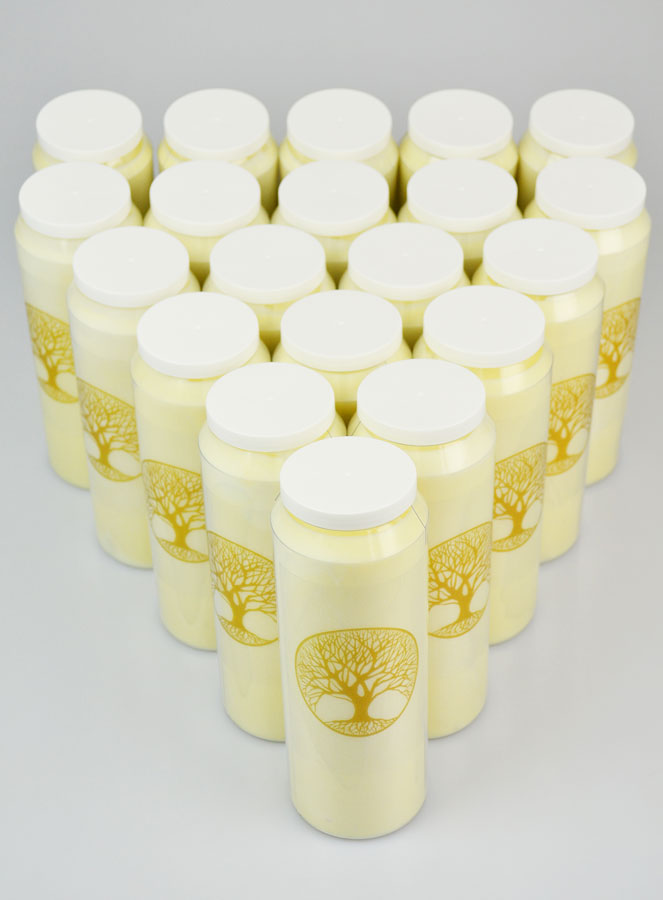 20 Bougies de Neuvaine Arbre de Vie - 17.5cm (pic 3)