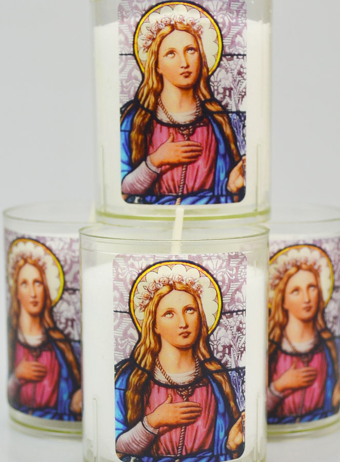 4 Bougies Veilleuse Sainte Philomène (pic 2)
