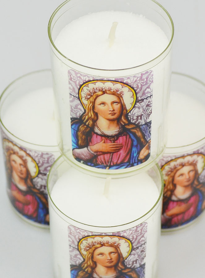 4 Bougies Veilleuse Sainte Philomène (pic 4)