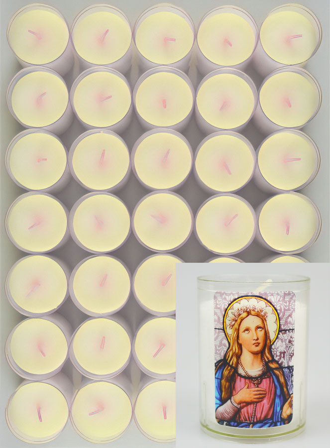 24 Bougies Veilleuse Sainte Philomène (pic 1)