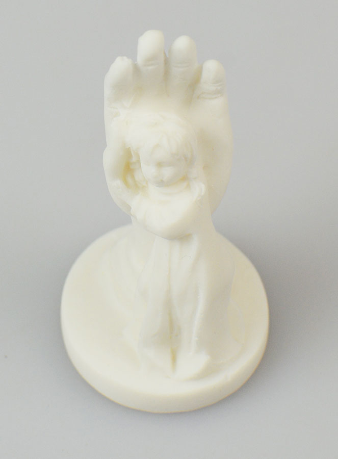 Statue Religieuse Main de la Providence - Fille (pic 3)