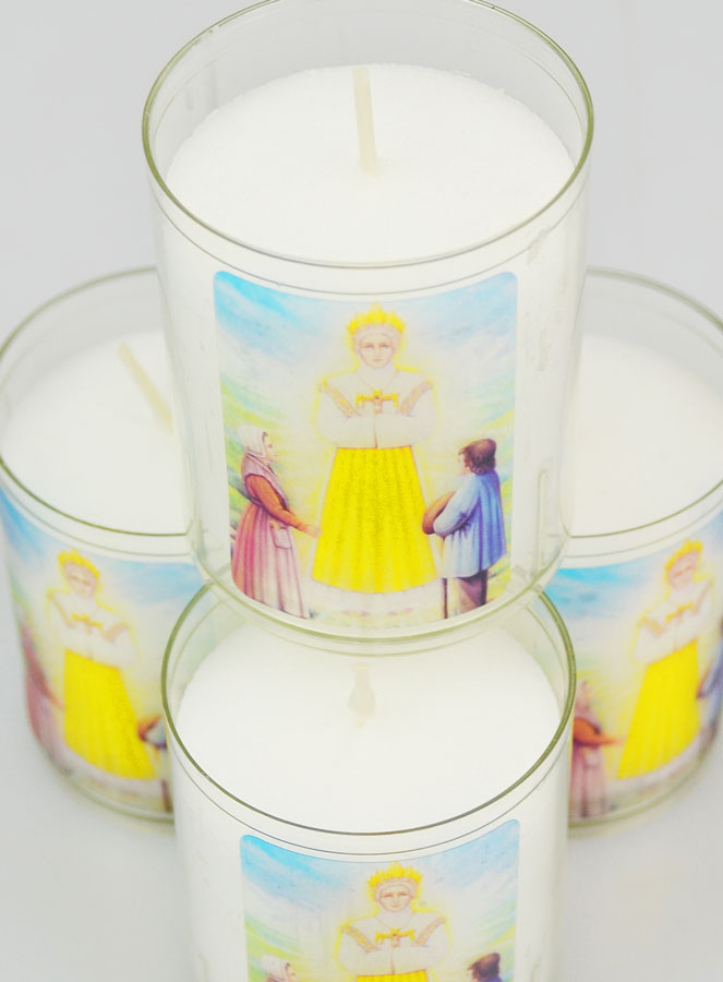 4 Bougies Veilleuse Notre Dame de La Salette (pic 4)