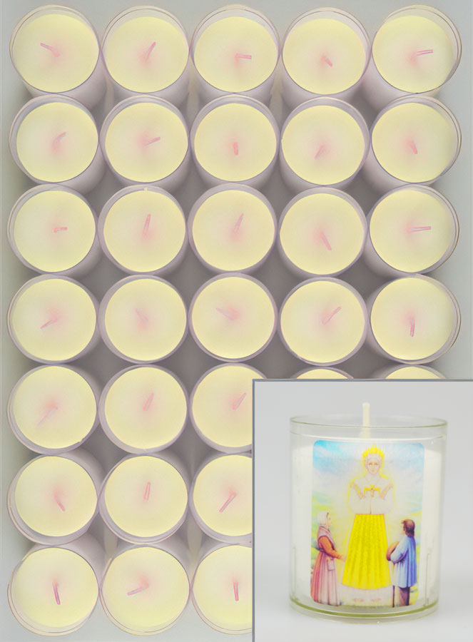 24 Bougies Veilleuse Notre Dame de La Salette (pic 1)