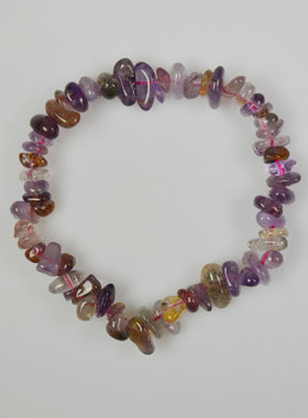 Bracelet en Pierres Naturelles d'Auralite 23 - Chips A (pic 1)