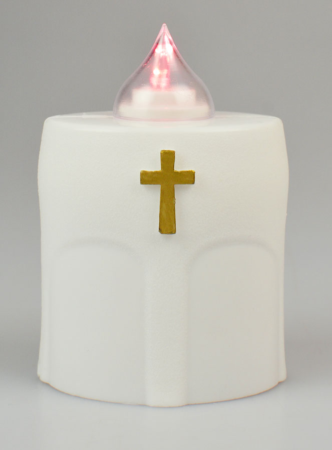 Bougie Veilleuse LED à Piles - 12cm (pic 1)