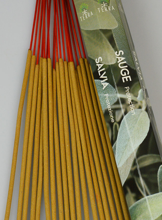 Encens en Bâtonnets Sauge 20g - Sans Charbon (pic 3)