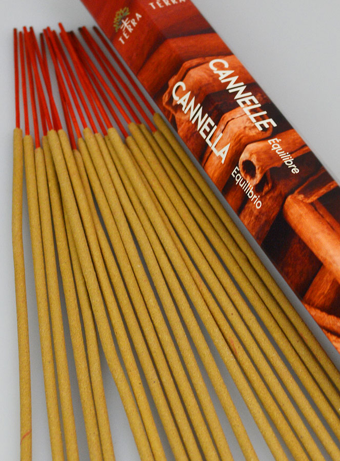 Encens en Bâtonnets Cannelle 20g - Sans Charbon (pic 4)
