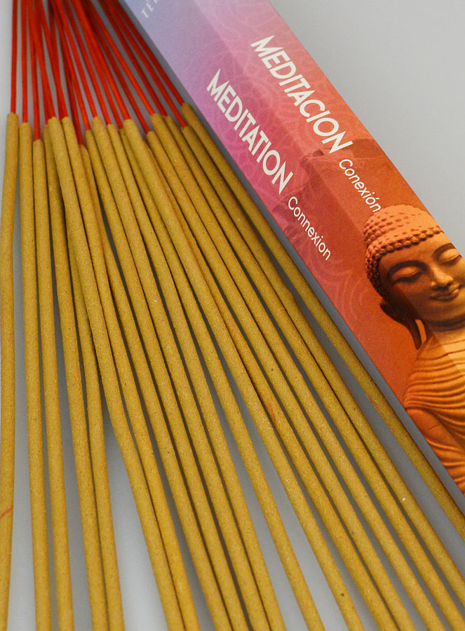 Encens en Bâtonnets Méditation 20g - Sans Charbon (pic 4)