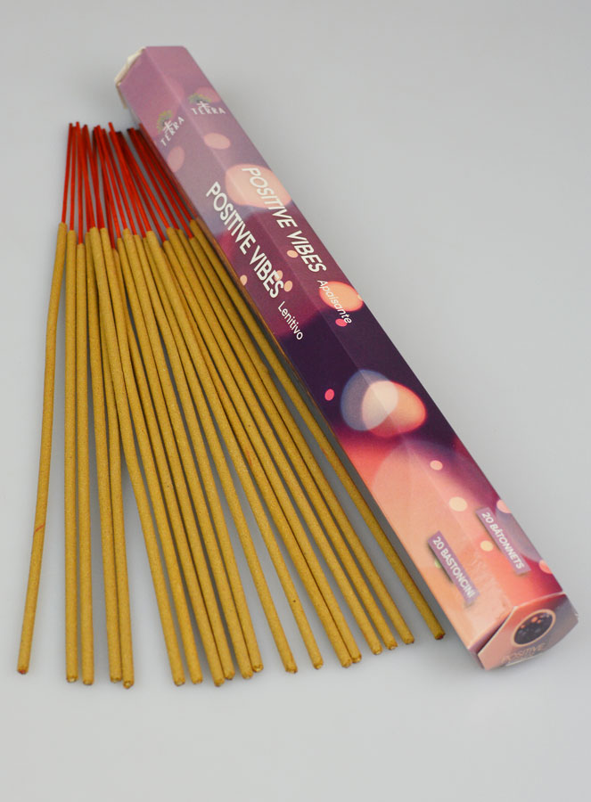 Encens en Bâtonnets Positive Vibes 20g - Sans Charbon (pic 2)