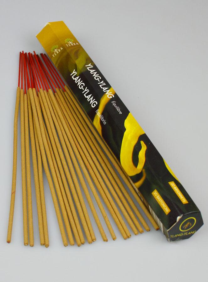 Encens en Bâtonnets Ylang Ylang 20g - Sans Charbon (pic 2)