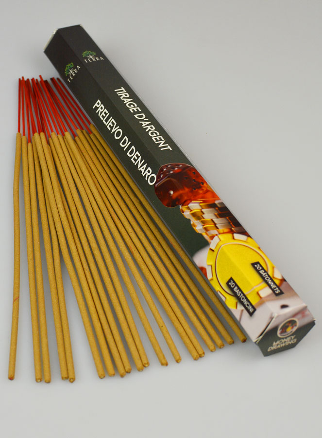 Encens en Bâtonnets Money 20g - Sans Charbon (pic 2)