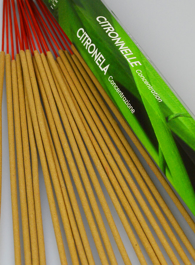 Encens en Bâtonnets Citronnelle 20g - Sans Charbon (pic 4)