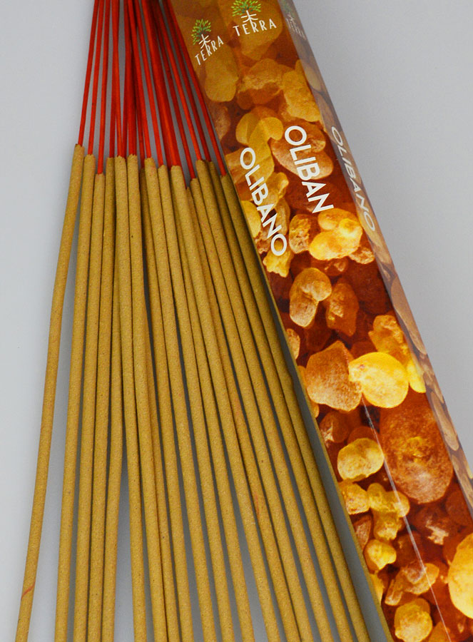 Encens en Bâtonnets Oliban 20g - Sans Charbon (pic 3)