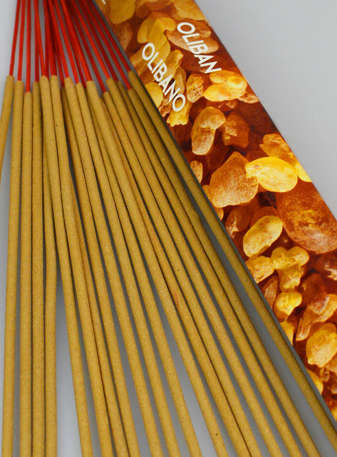 Encens en Bâtonnets Oliban 20g - Sans Charbon (pic 4)