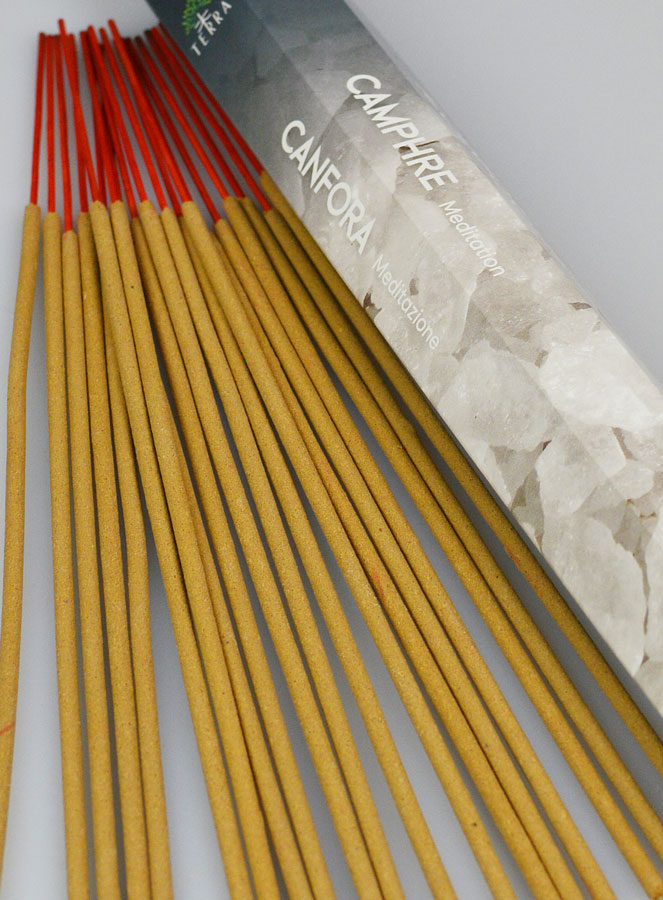 Encens en Bâtonnets Camphre 20g - Sans Charbon (pic 4)