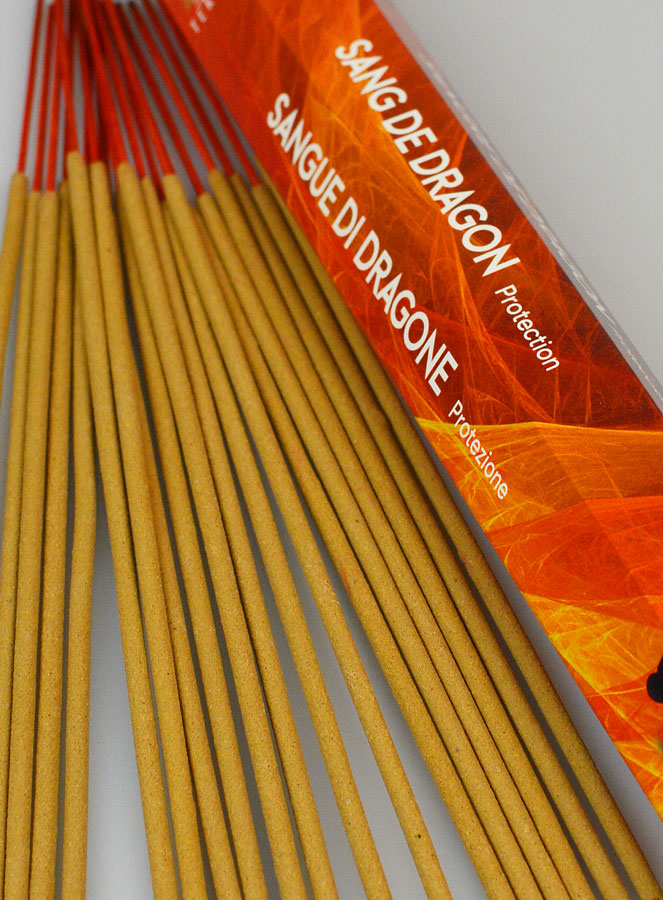 Encens en Bâtonnets Sang du Dragon 20g - Sans Charbon (pic 4)