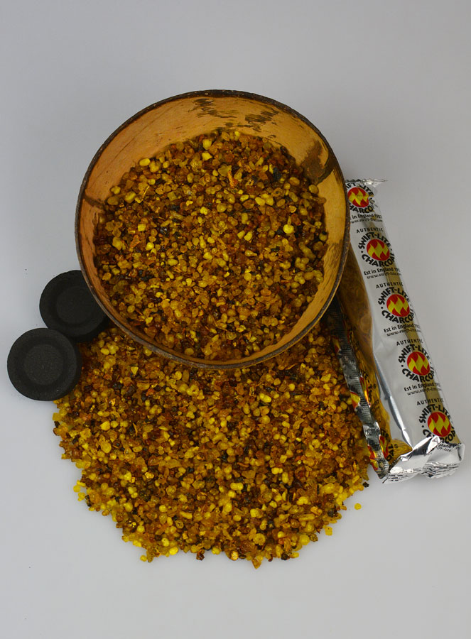 Encens religieux Jerusalem 50g et 10 charbons (pic 1)