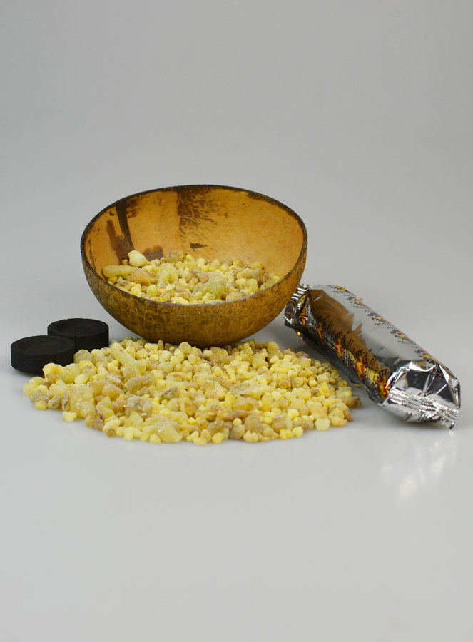 Encens religieux Oliban 50g et 10 charbons (pic 4)