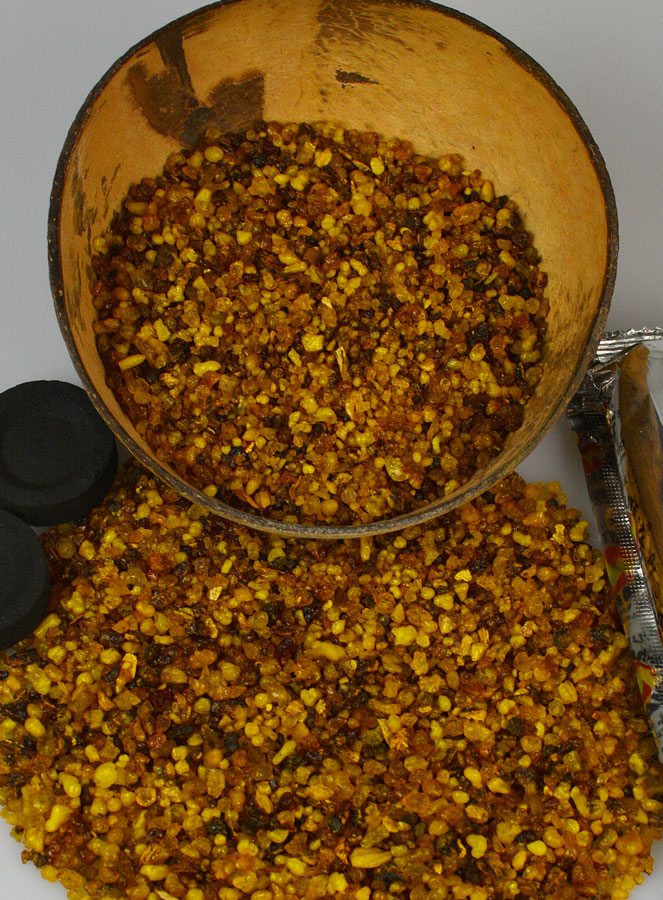 Encens religieux Ambre 50g et 10 charbons (pic 2)