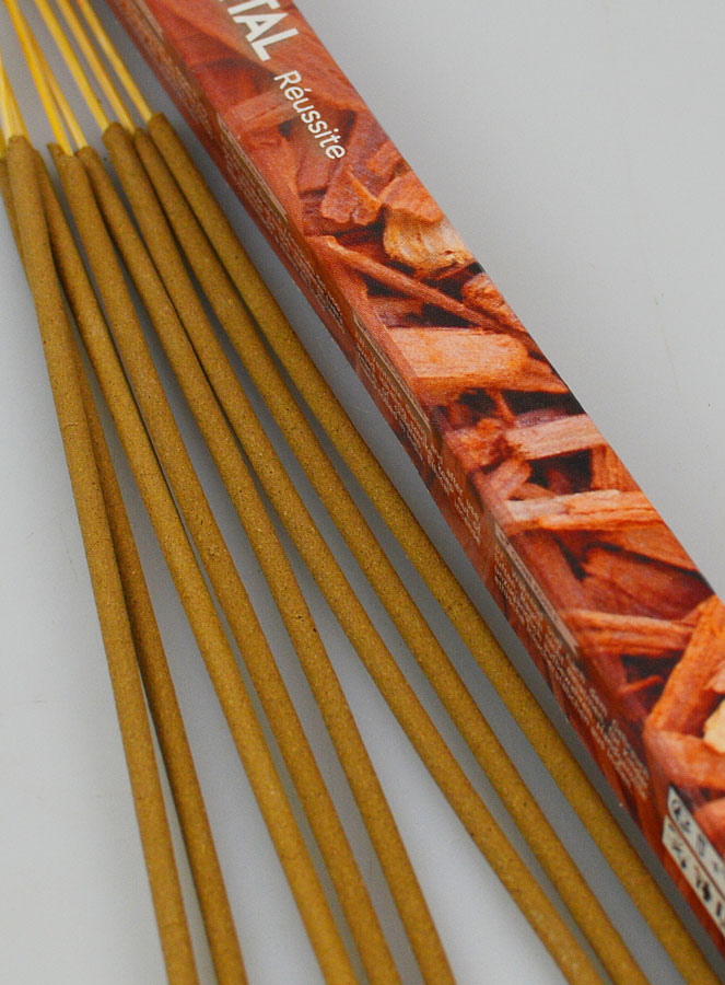 Encens en Bâtonnets Bois de Santal 12g - Sans Charbon (pic 4)