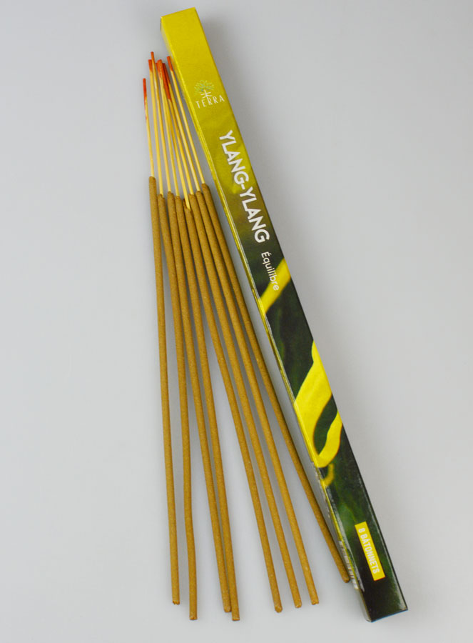 Encens en Bâtonnets Ylang-Ylang 12g - Sans Charbon (pic 1)