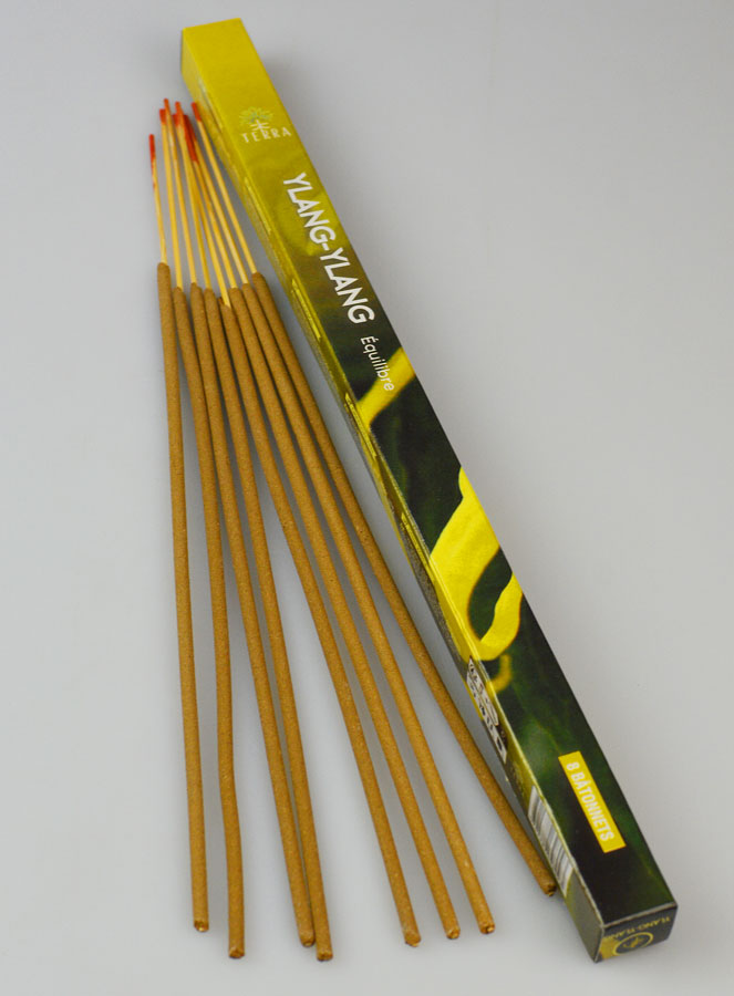 Encens en Bâtonnets Ylang-Ylang 12g - Sans Charbon (pic 2)