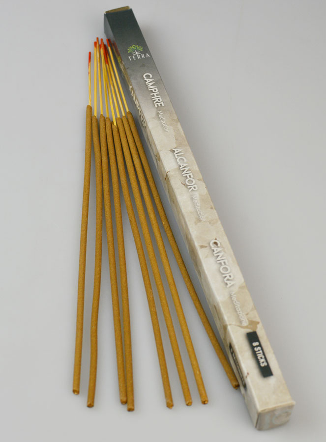 Encens en Bâtonnets Camphre 12g - Sans Charbon (pic 2)