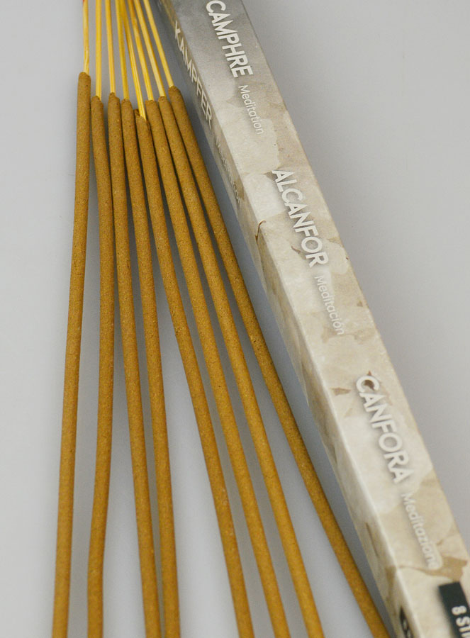 Encens en Bâtonnets Camphre 12g - Sans Charbon (pic 4)