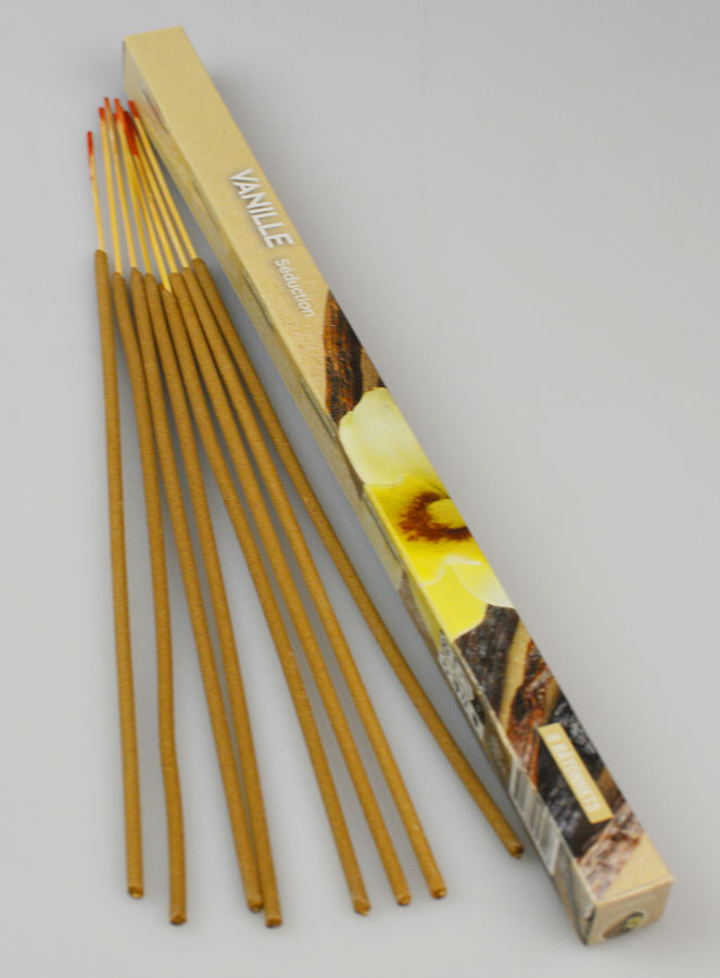 Encens en Bâtonnets Vanille 12g - Sans Charbon (pic 2)