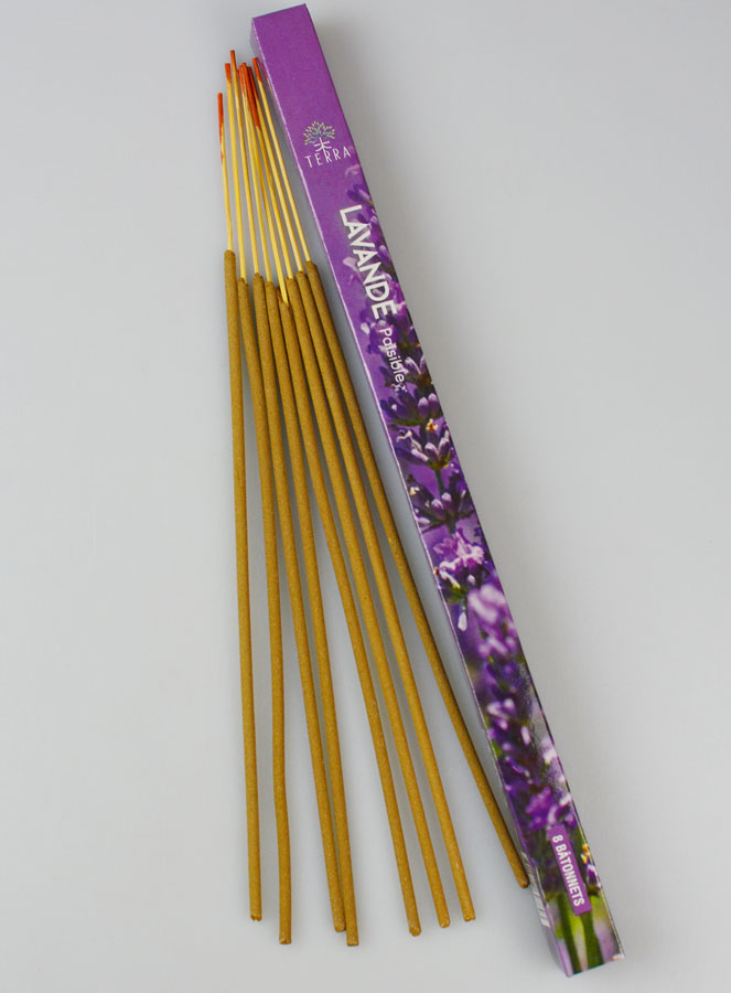 Encens en Bâtonnets Lavande 12g - Sans Charbon (pic 1)