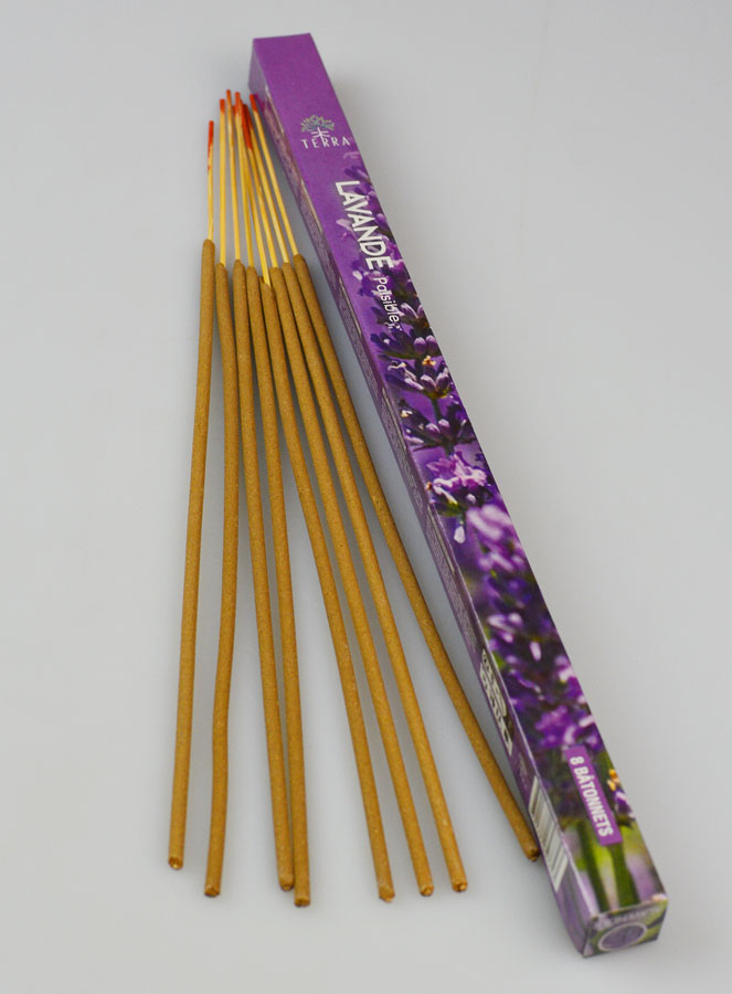 Encens en Bâtonnets Lavande 12g - Sans Charbon (pic 2)