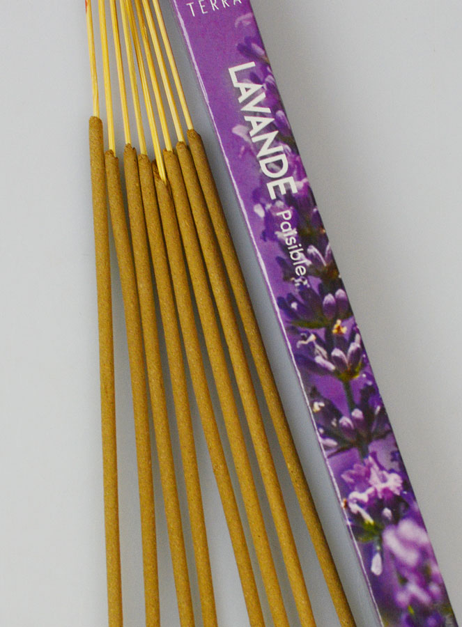 Encens en Bâtonnets Lavande 12g - Sans Charbon (pic 3)