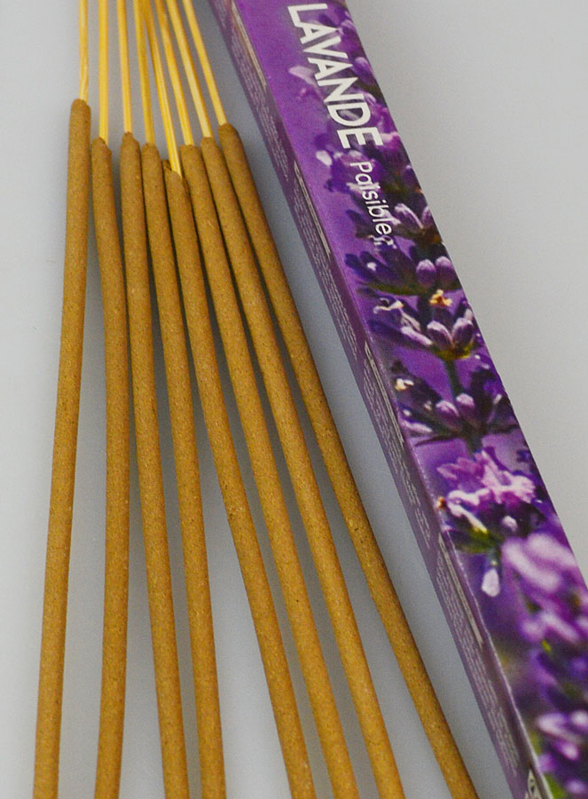 Encens en Bâtonnets Lavande 12g - Sans Charbon (pic 4)