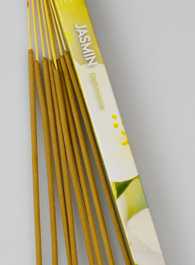 Encens en Bâtonnets Jasmin 12g - Sans Charbon (pic 3)