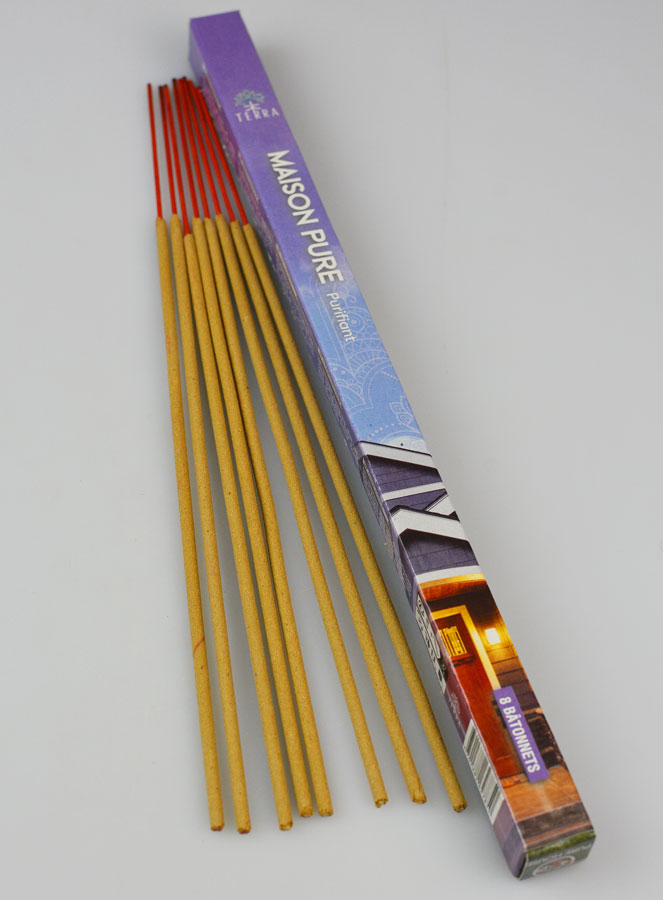 Encens en Bâtonnets Purification Maison 12g - Sans Charbon (pic 2)
